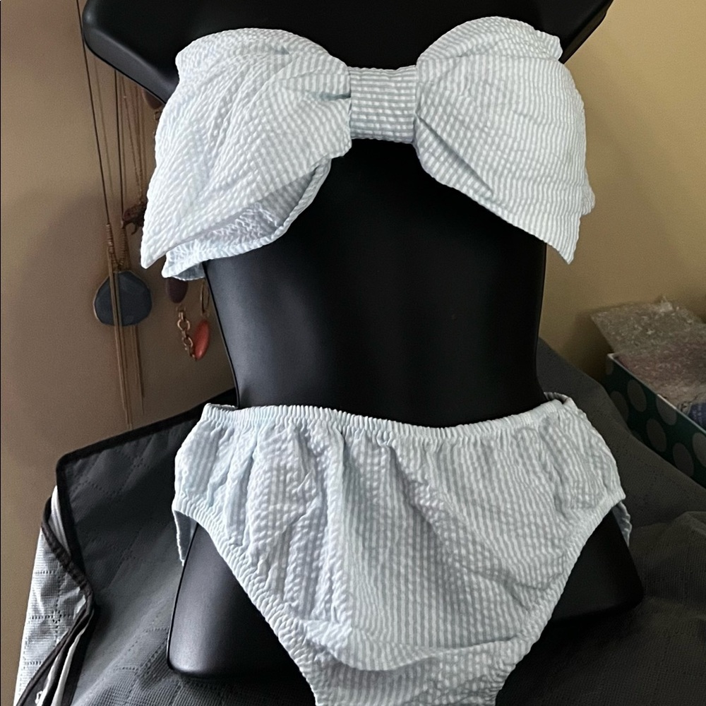 Seersucker bikini